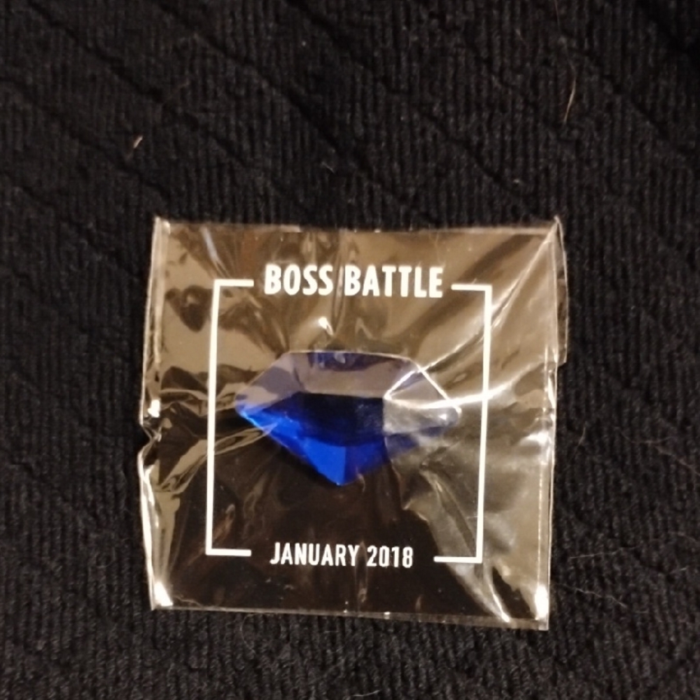Sonic the Hedgehog Chaos Emerald Blue Pin – Loot Crate Exclusive NIP